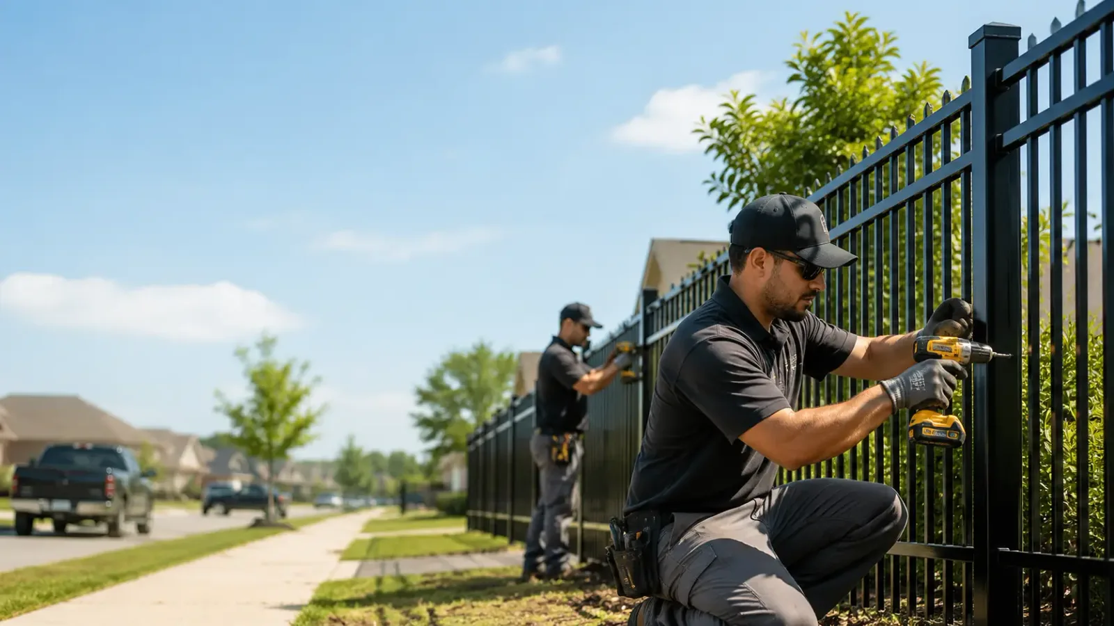 Metal Fence Installation in Savannah, MO